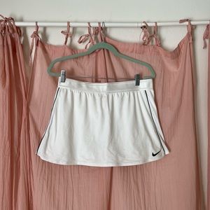 Nike white skirt